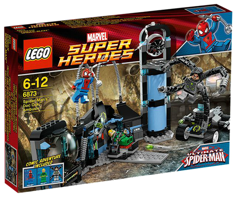 6873 Spider-Man's Doc Ock Ambush (Retired) (Certified Complete)