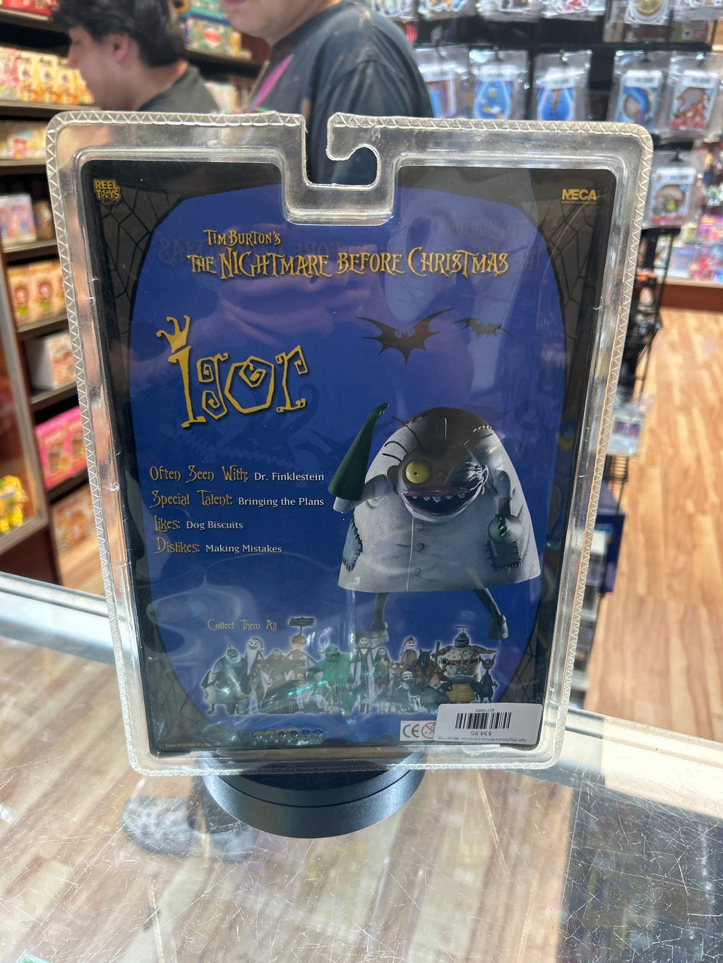 Igor (Nightmare Before Christmas, NECA) **SEALED** product image 4, provided for visual reference and product detail review
