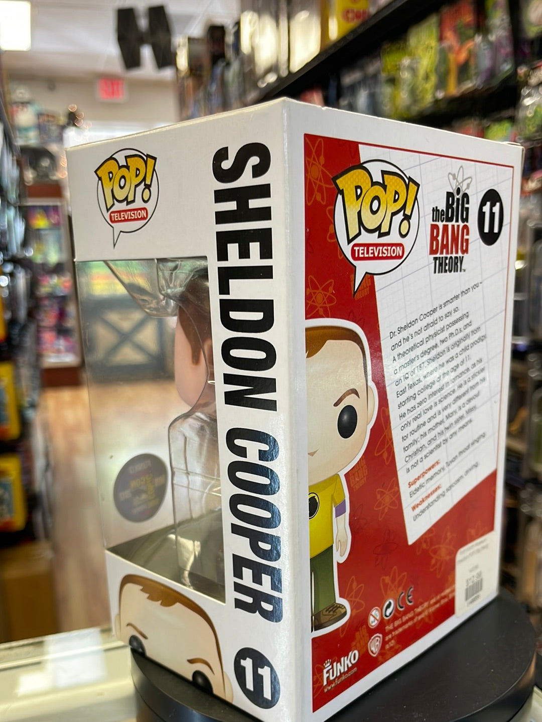 Hawkman Sheldon Cooper #11 SDCC Exclusive (Funko Pop! Big Bang Theory) product image 3, provided for visual reference and