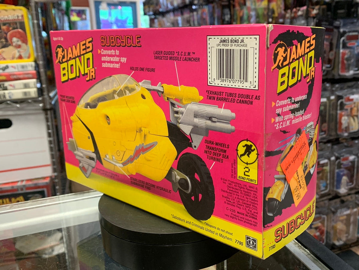 Subcycle (Vintage James Bond Jr, Hasbro) Sealed product image 3, provided for visual reference and product detail review