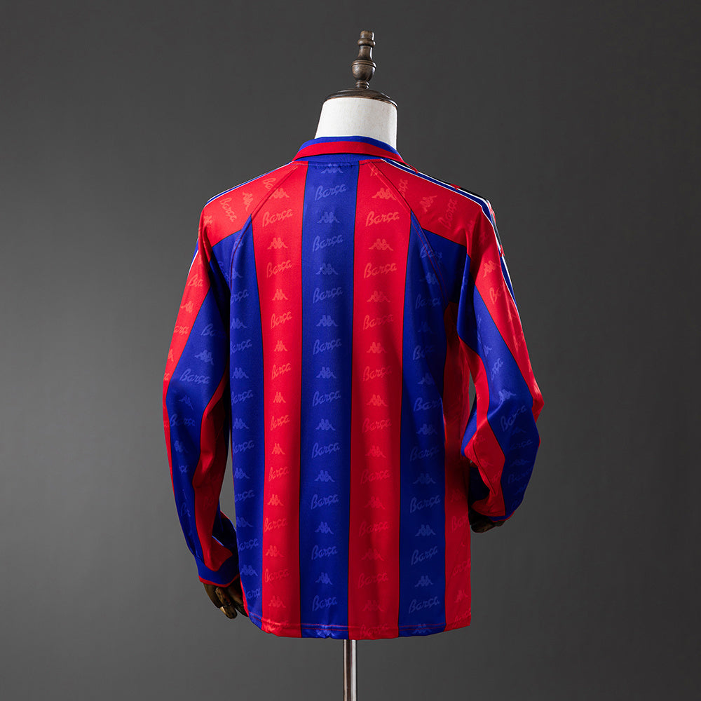 Barcelona Jersey 1996-97 Retro Home Football Kit Long product image 2