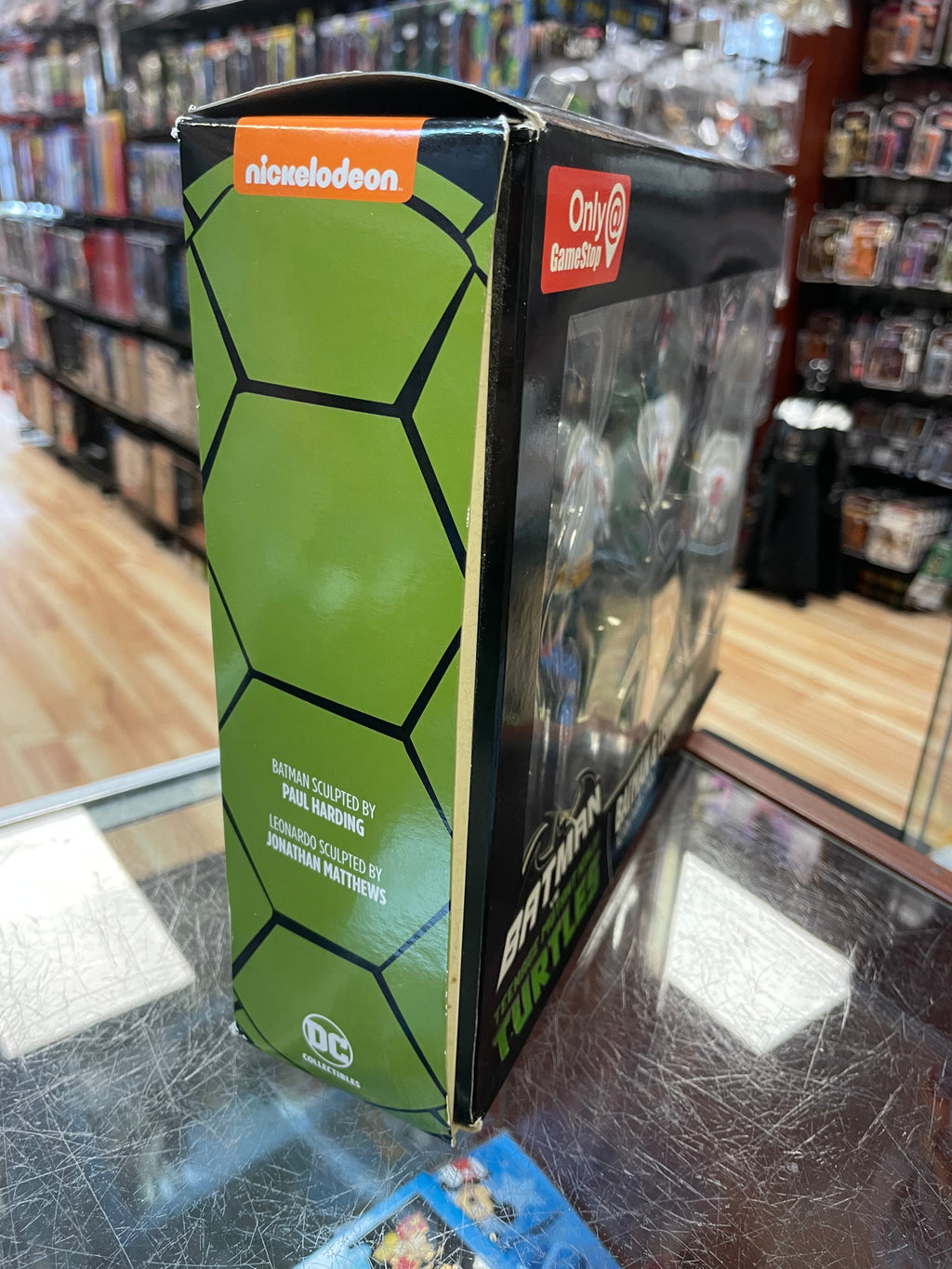 Batman & Leonardo 2 Pack (Batman Vs Teenage Ninja Turtles, DC Collectibles) NEW/OPEN product image 11, provided for visual