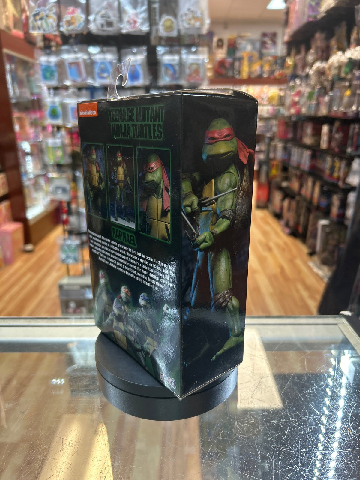 Raphael -GameStop- (TMNT Ninja Turtles, NECA) **SEALED** product image 3, provided for visual reference and product detail