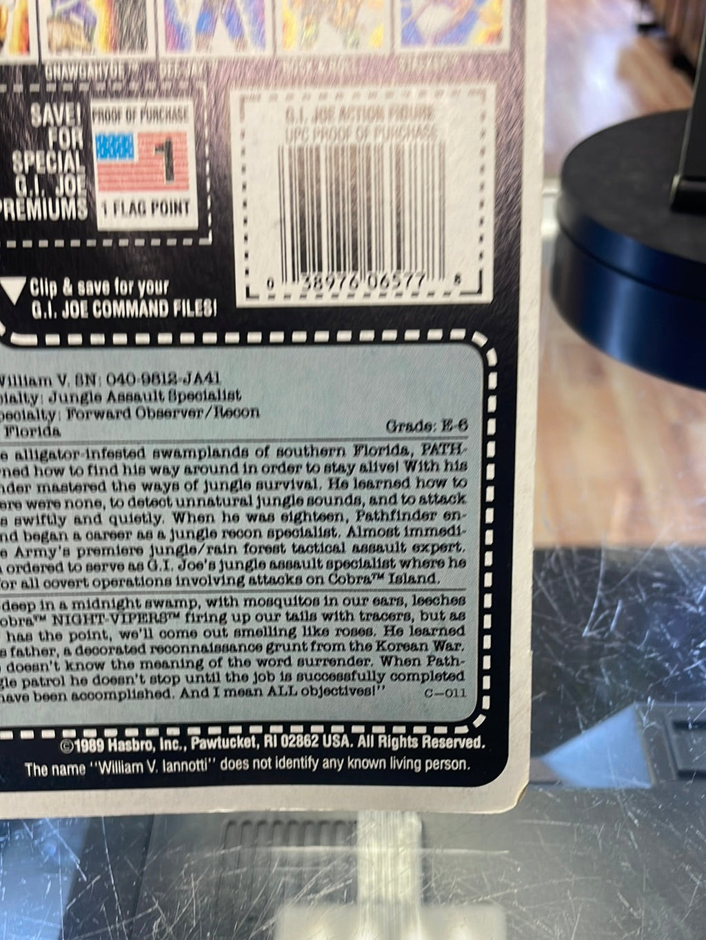 Pathfinder (Vintage GI Joe, Hasbro) Sealed product image 18, provided for visual reference and product detail review