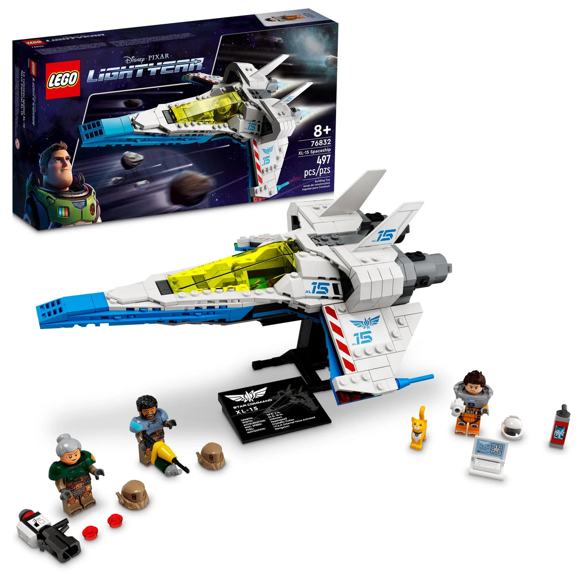 76832 XL-15 Spaceship (Retired) (New Sealed) product image 1, provided for visual reference and product detail review