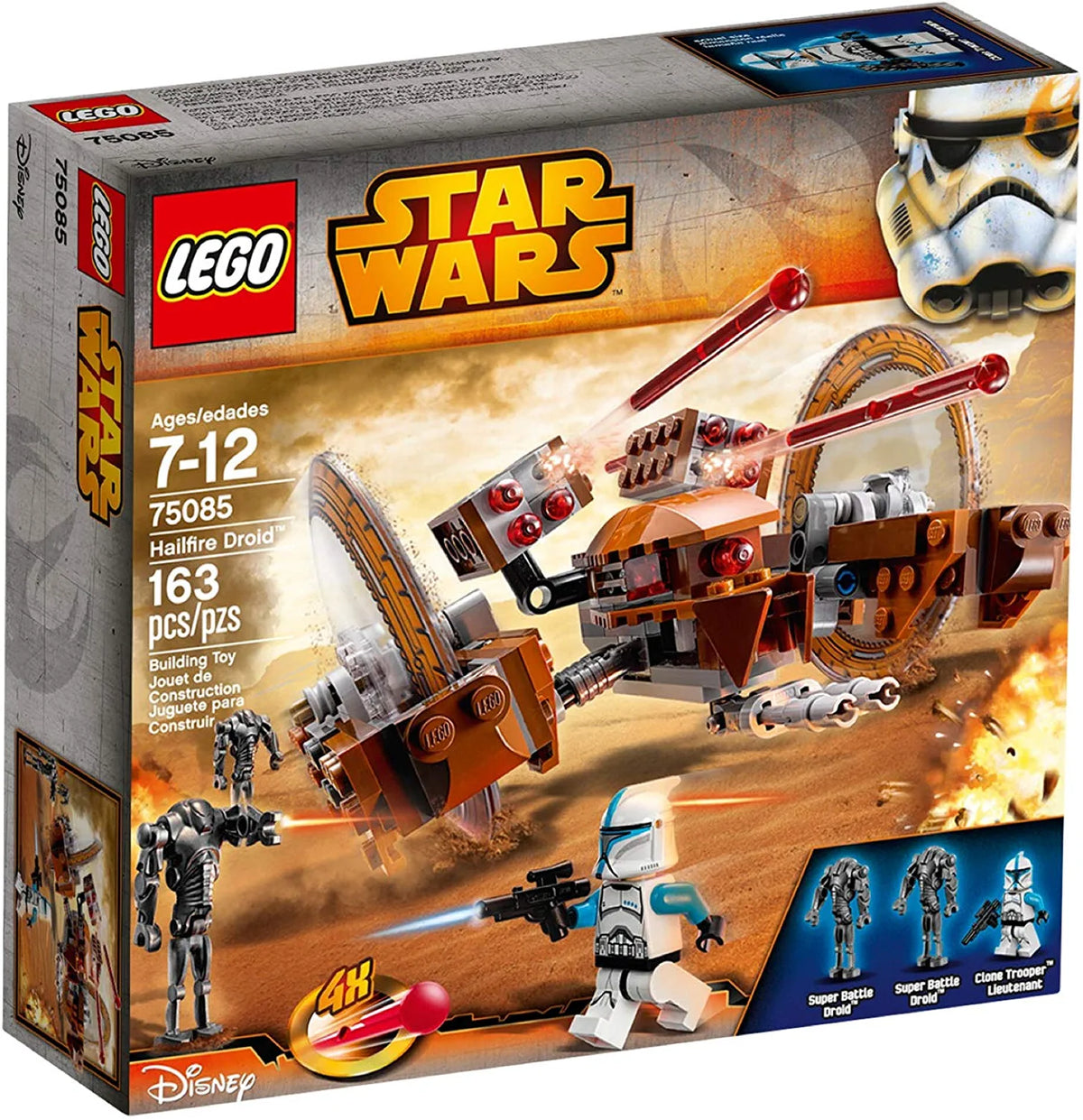 75085 Hailfire Droid (Retired) (New Sealed) product image 1, provided for visual reference and product detail review