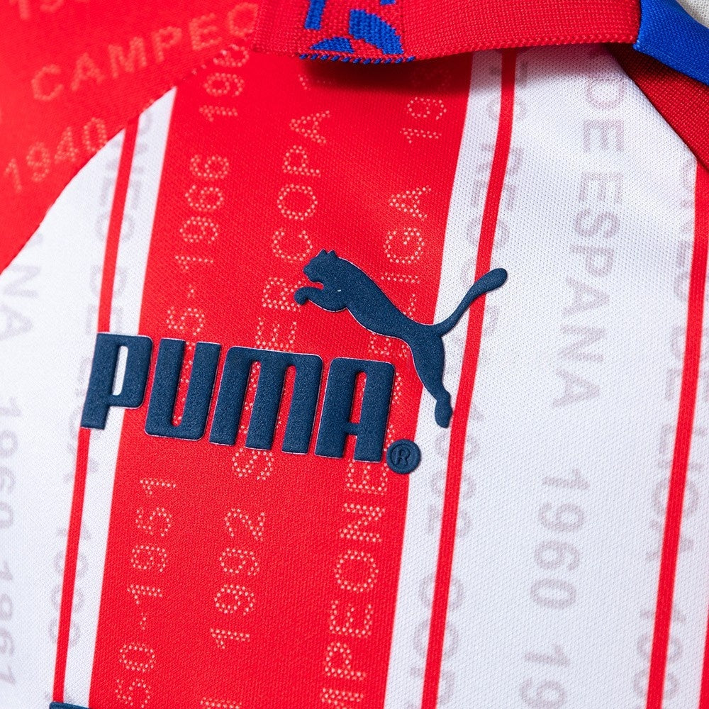 Atletico Madrid Jersey 1995-96 Home Retro Football Kit product image 4