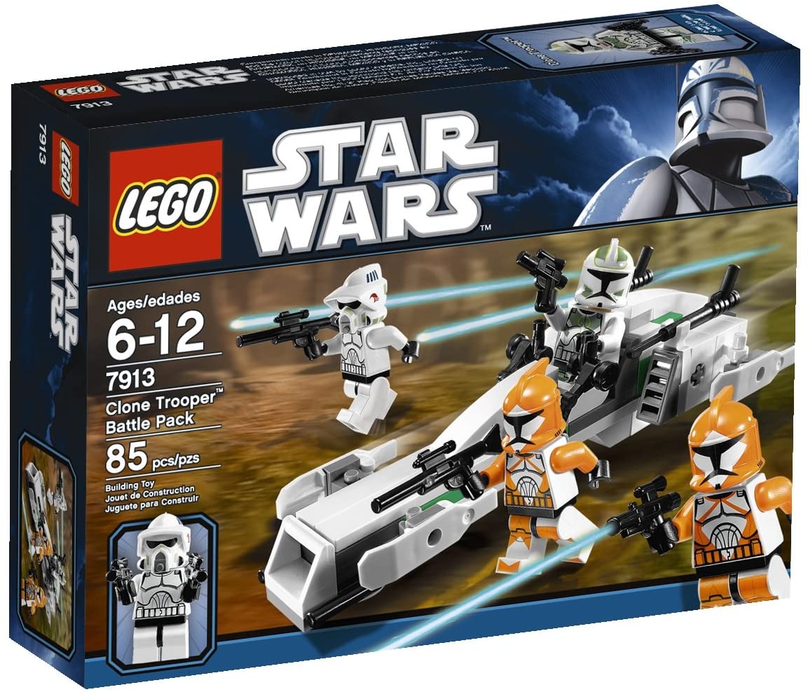 7913 Clone Trooper Battle Pack (Retired) (Sealed) product image 1, provided for visual reference and product detail review