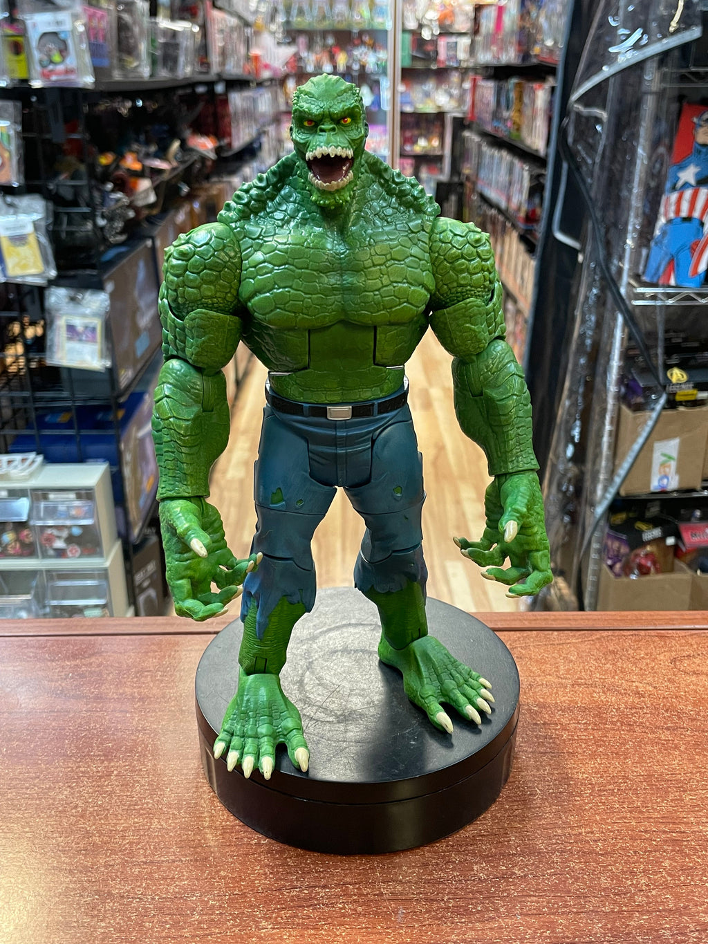 Killer Croc -BAF- (DC Multiverse, Mattel) **COMPLETE** product image 1, provided for visual reference and product detail