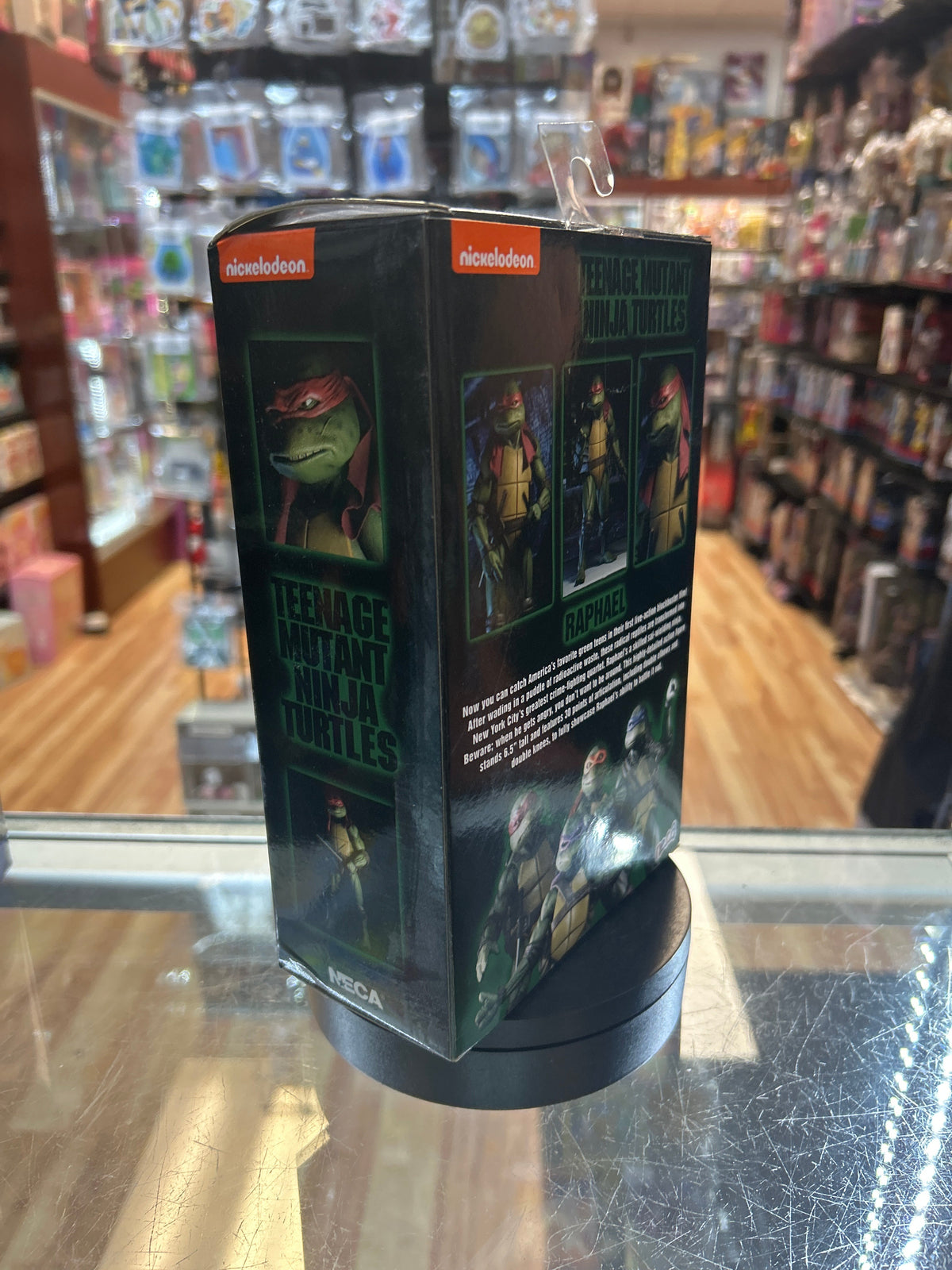 Raphael -GameStop- (TMNT Ninja Turtles, NECA) **SEALED** product image 5, provided for visual reference and product detail