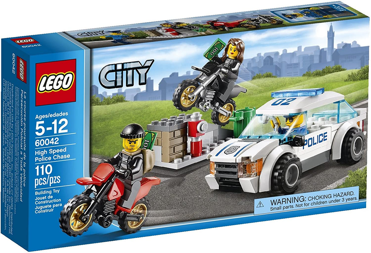 60042 City High Speed Police Chase (Retired) (New Sealed) product image 1, provided for visual reference and product detail
