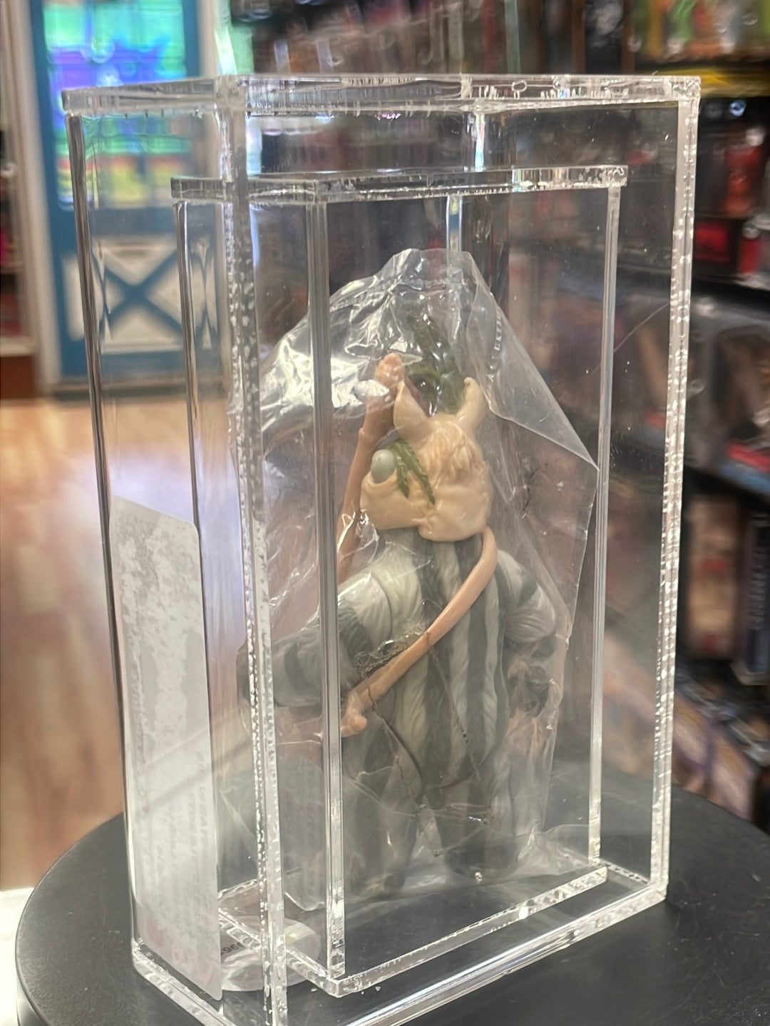 Bagged ROTJ Teebo No COO (Vintage Star Wars, Kenner) CAS Graded 85 product image 5, provided for visual reference and