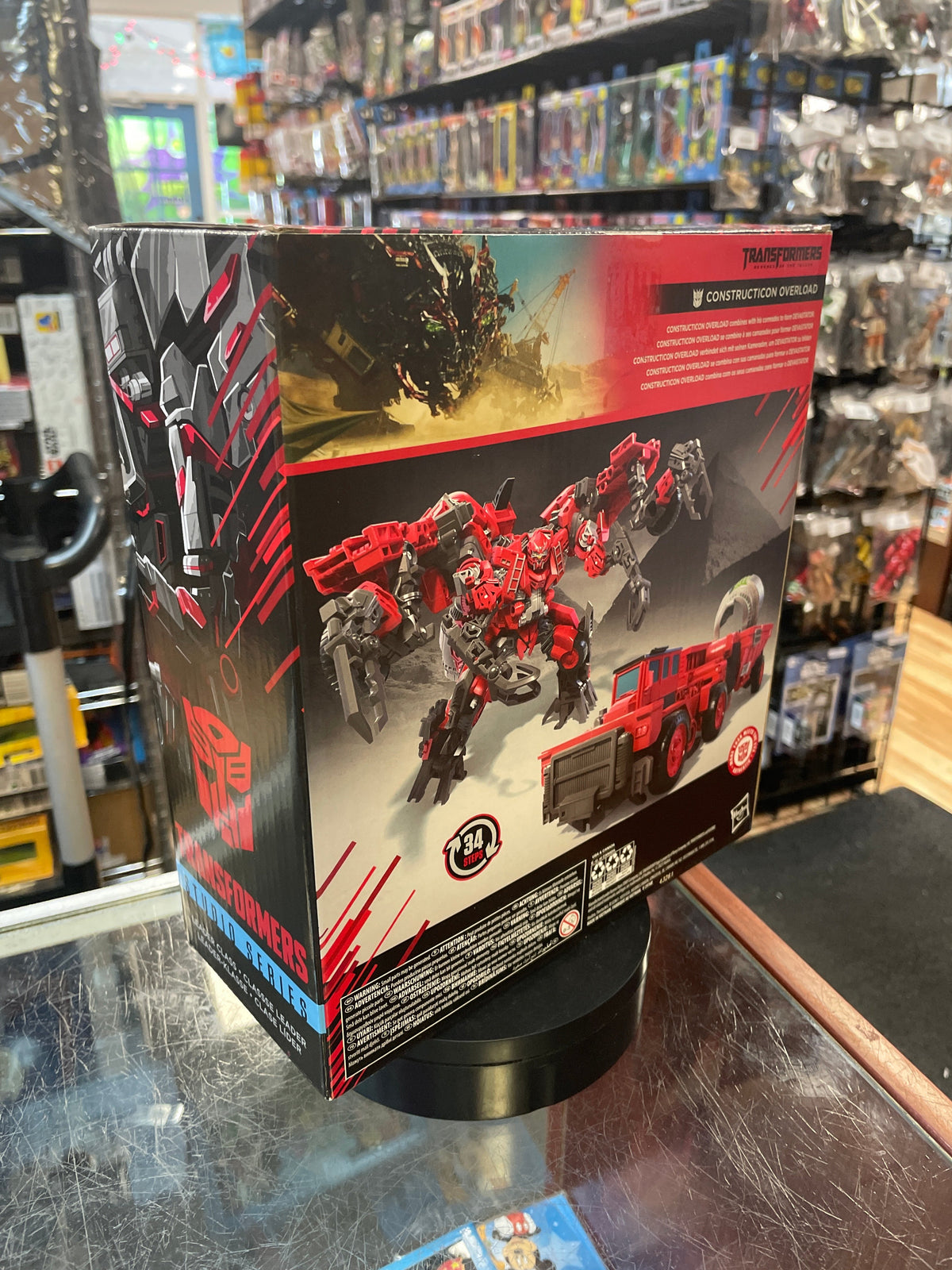 Constructicon Overload (Transformers Studio Series, Hasbro) SEALED product image 2, provided for visual reference and