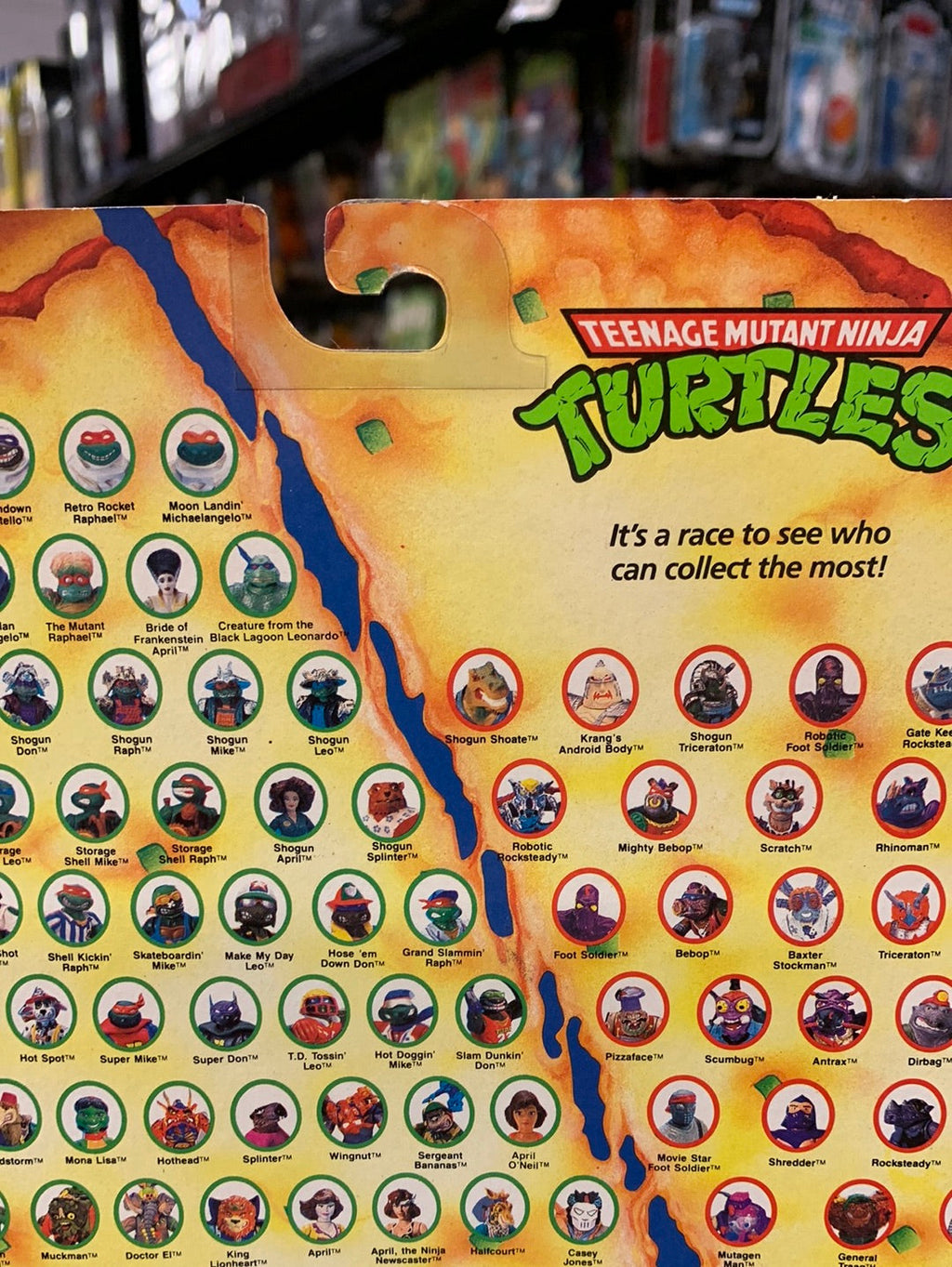 Super Shredder with Coin 0103 (Vintage TMNT Ninja Turtles, Playmates) Sealed product image 12, provided for visual reference