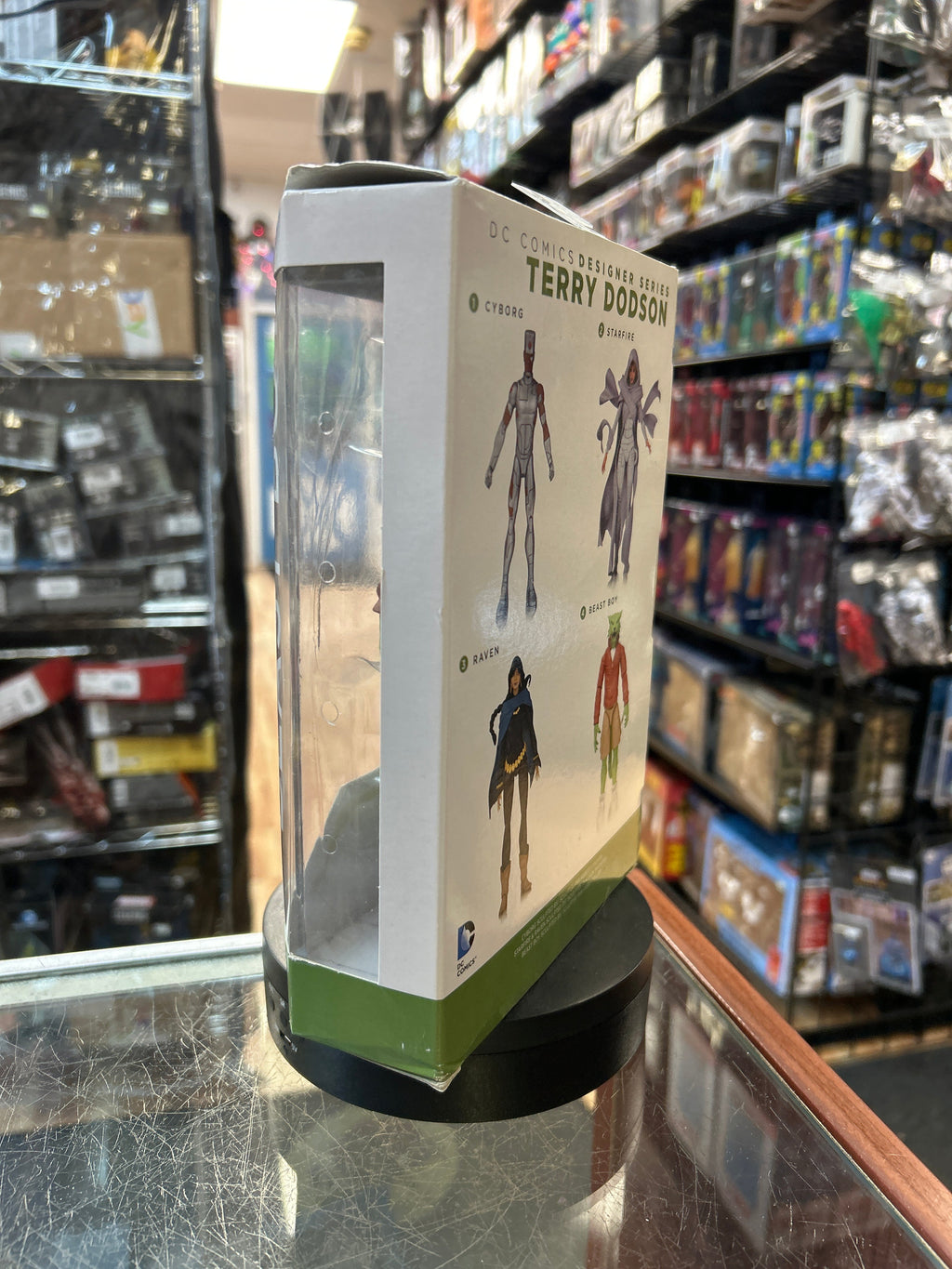 Beast Boy - Terry Dobson- (DC Direct, Designer Series) **SEALED** product image 5, provided for visual reference and product