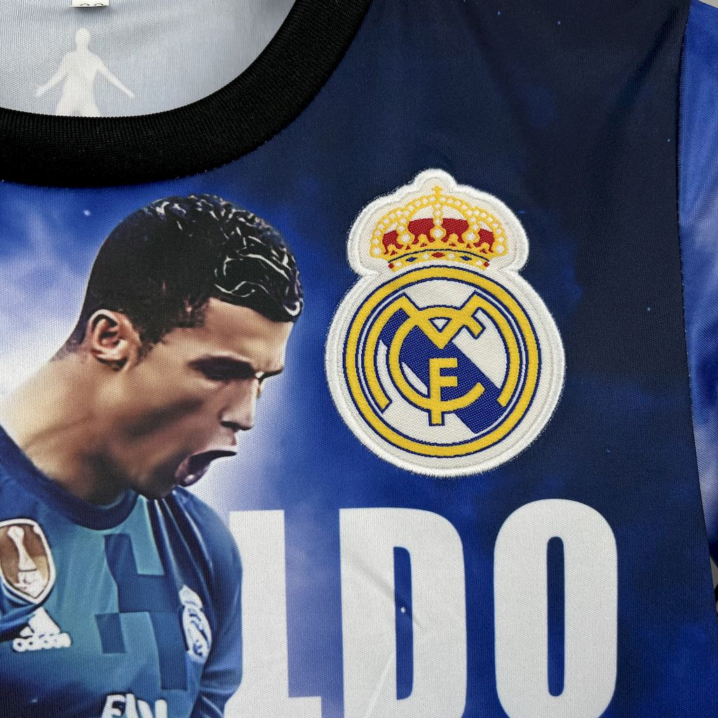 Kids Ronaldo Real Madrid Jersey 25/26 Football Kit Soccer product image 3
