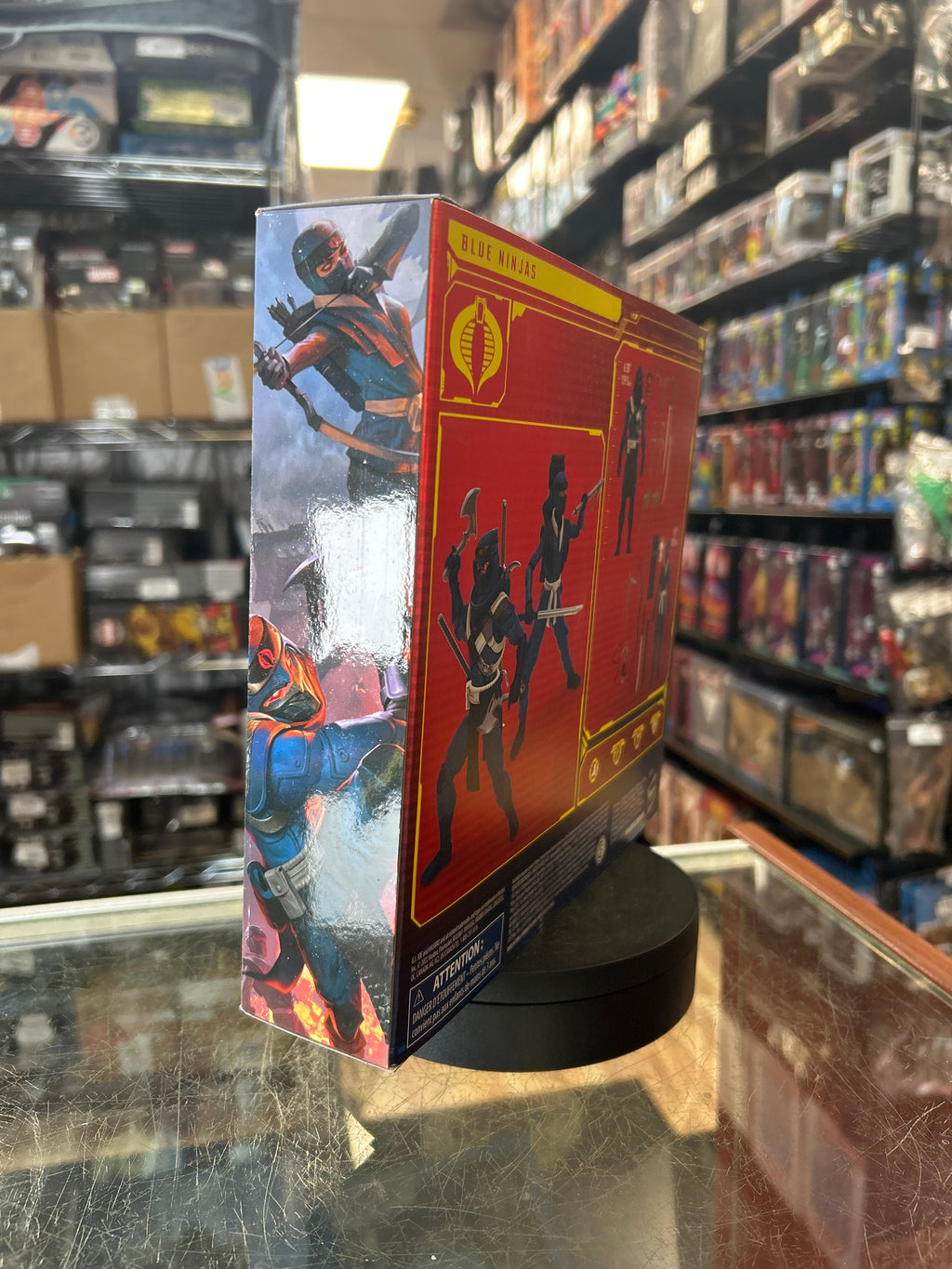 Blue Ninja (GI Joe Classified, Hasbro) **SEALED** product image 5, provided for visual reference and product detail review