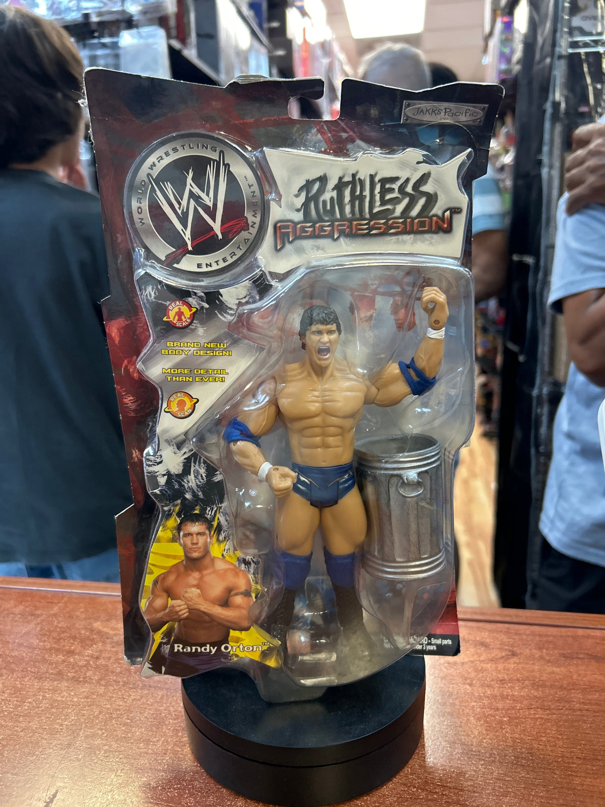 Randy Orton -Ruthless Aggression- (WWE, Jakks Pacific) **SEALED** product image 1, provided for visual reference and product