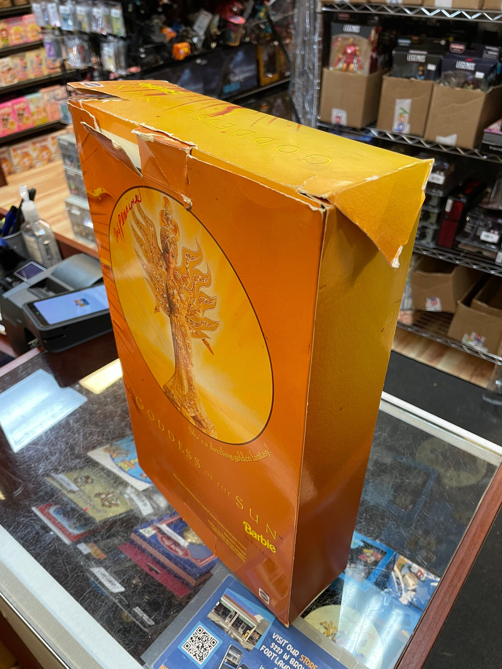 Goddess Of The Sun -ZZ- #14056 (Barbie, Mattel) **Sealed** product image 19, provided for visual reference and product