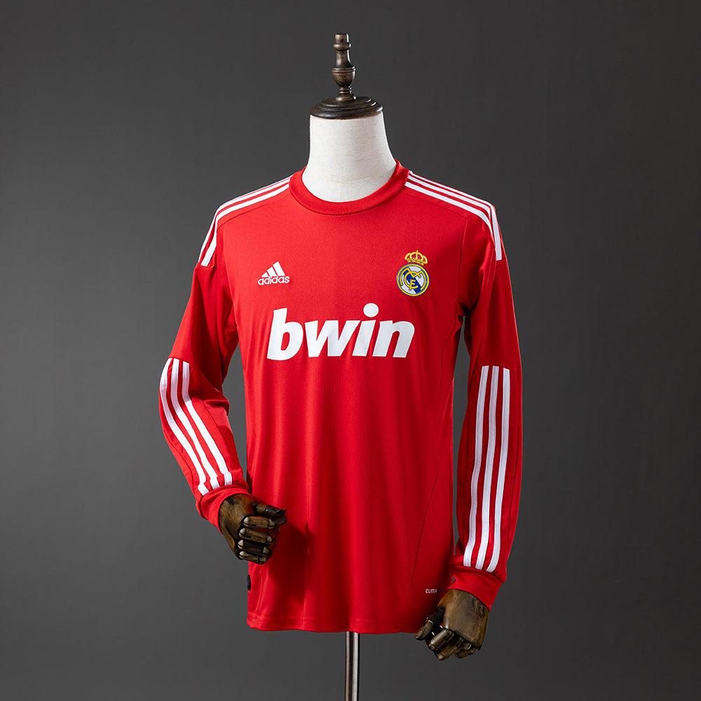 Real Madrid Jersey 2011/12 Third Retro Football Kit Long product image 1