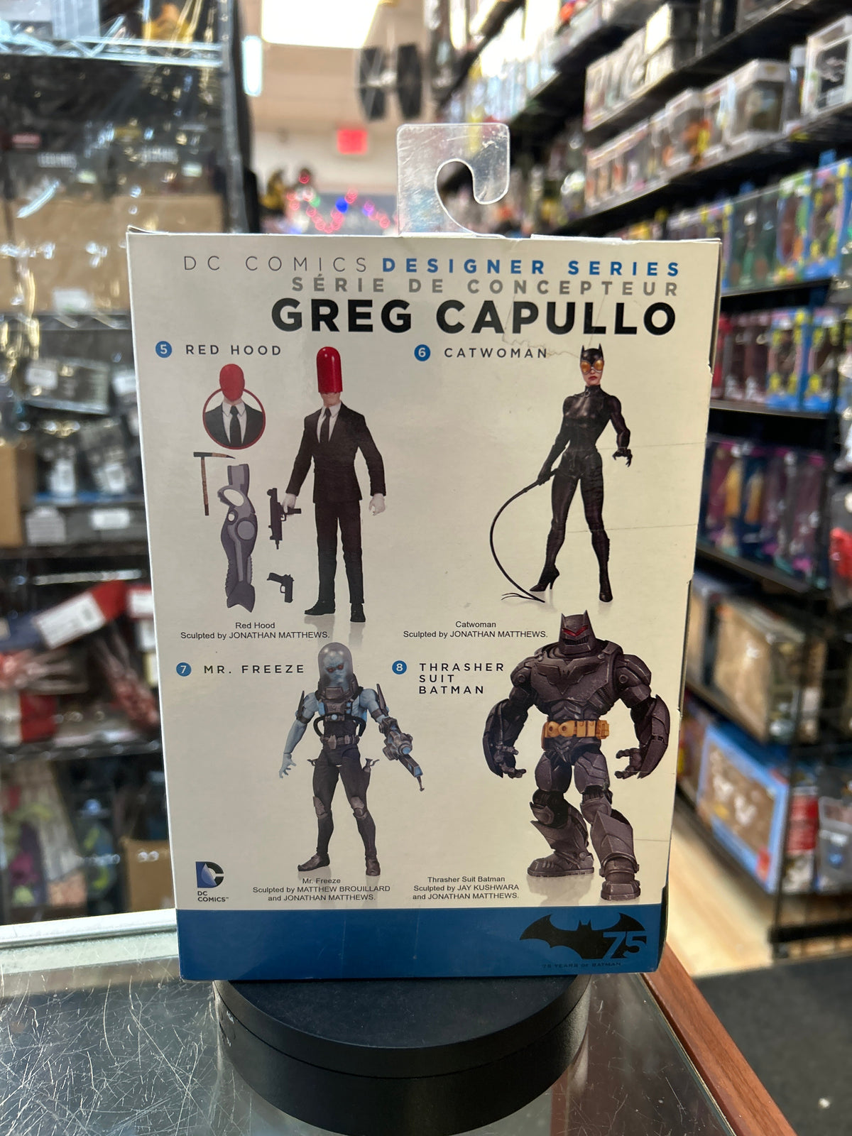 Mr Freeze -Greg Capullo- (DC Direct, Designer Series) **SEALED** product image 4, provided for visual reference and product
