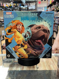Lockjaw & Crystal (Marvel Legends, Hasbro) **SEALED** product image 1, provided for visual reference and product detail