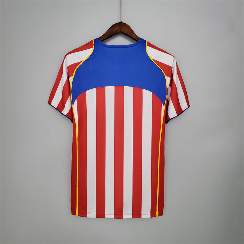 Atletico Madrid Jersey Home kit 2004/05 Retro Football Team product image 9