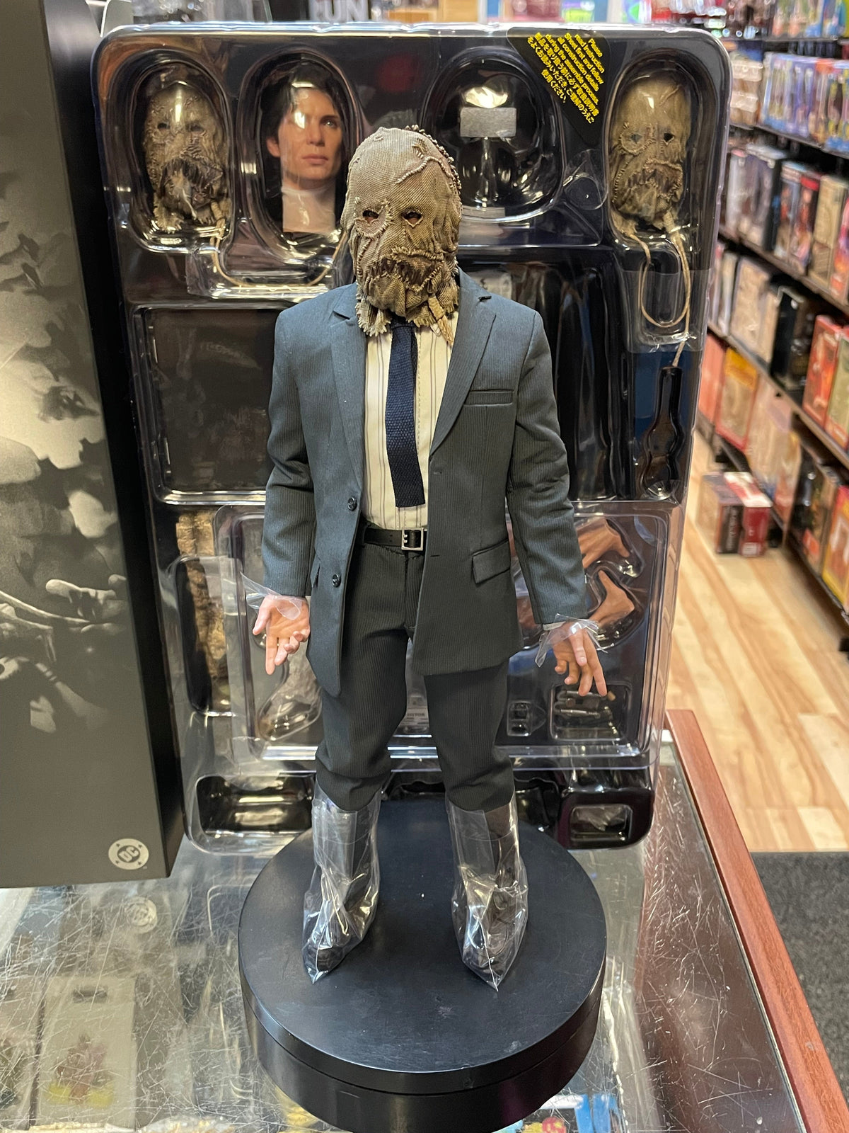 Scarecrow 2.0 MMS801 (Batman The Dark Knight Trilogy, Hot Toys) NEW/OPEN product image 2, provided for visual reference and