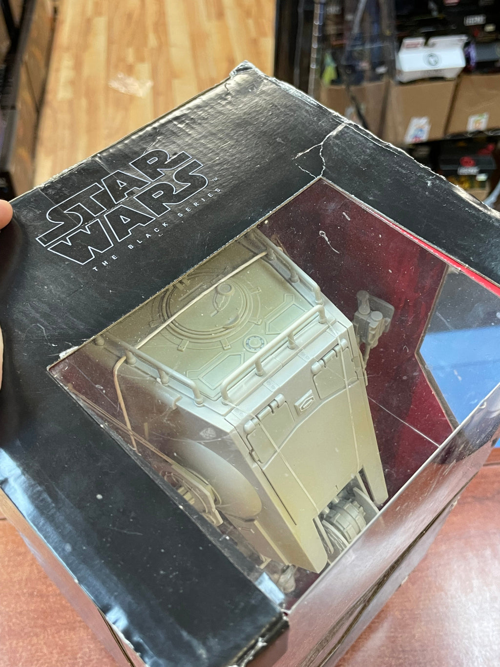 Imperial AT-ST Walker & Driver (Star Wars The Black Series, Hasbro) SEALED product image 8, provided for visual reference