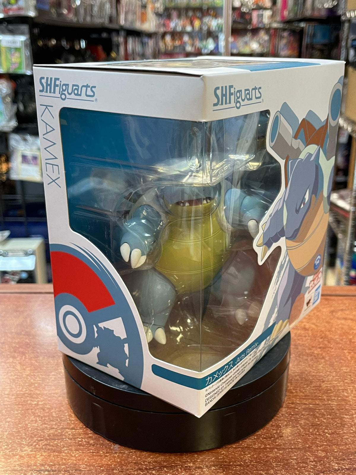 Blastoise -Art Remix- (Pokemon, Bandai SH Figuarts) *SEALED* product image 3, provided for visual reference and product