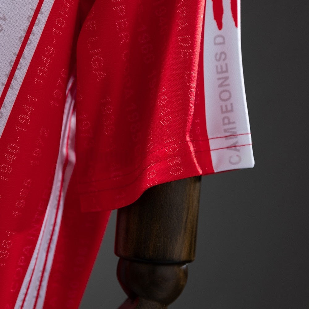 Atletico Madrid Jersey 1995-96 Home Retro Football Kit product image 3