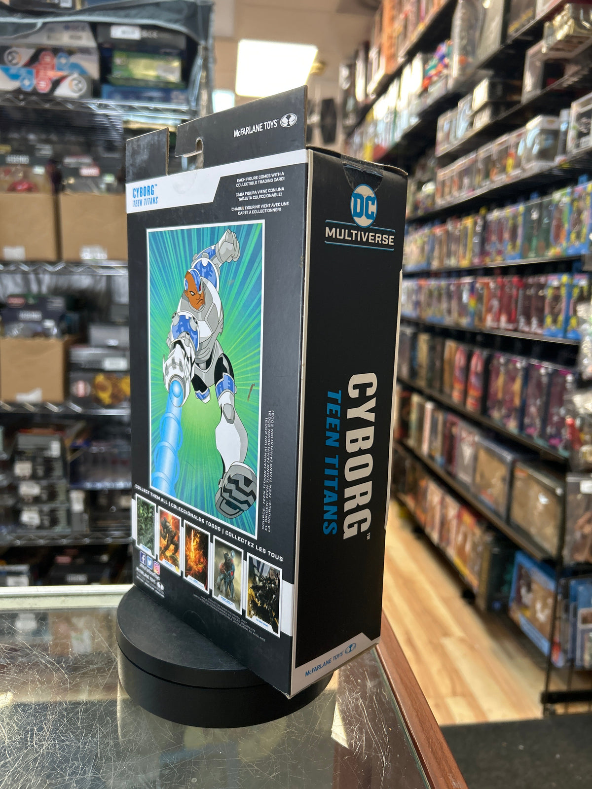 Teen Titans Cyborg (DC Multiverse, McFarlane) **SEALED** product image 3, provided for visual reference and product detail