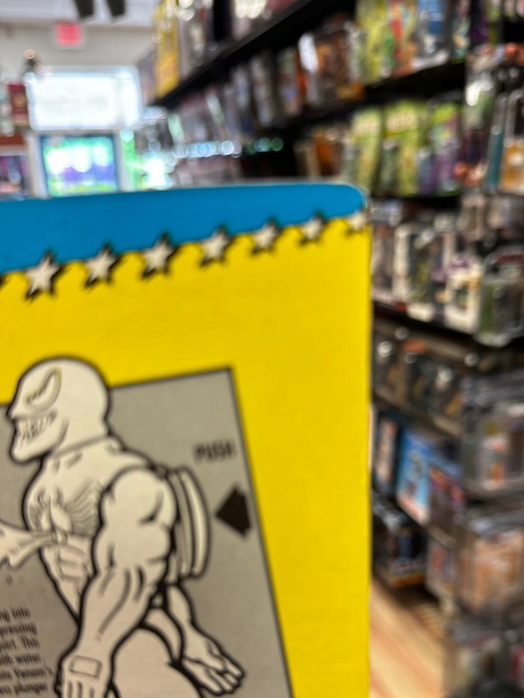 Squirt Alien Venom (Vintage Marvel Superheroes, ToyBiz) Sealed product image 12, provided for visual reference and product