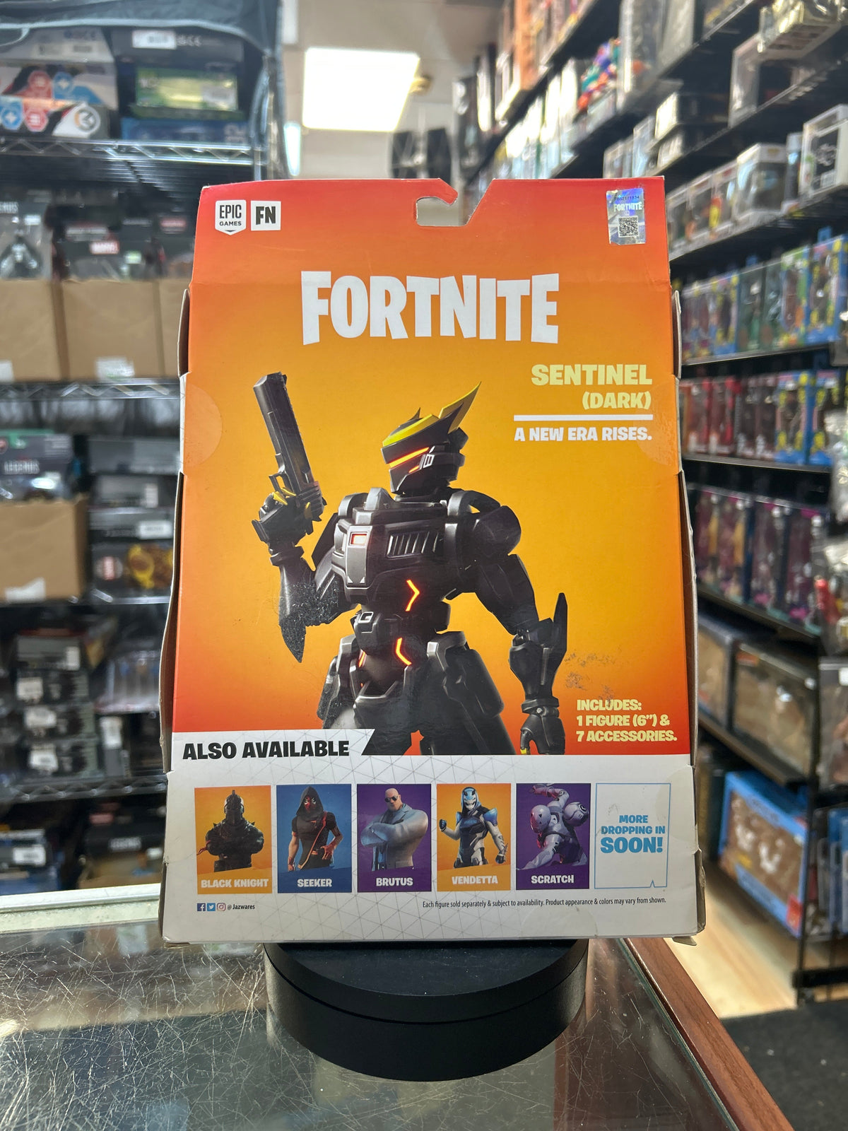 Dark Sentinel -Legendary- (Fortnite, Jazwares) **SEALED** product image 4, provided for visual reference and product detail