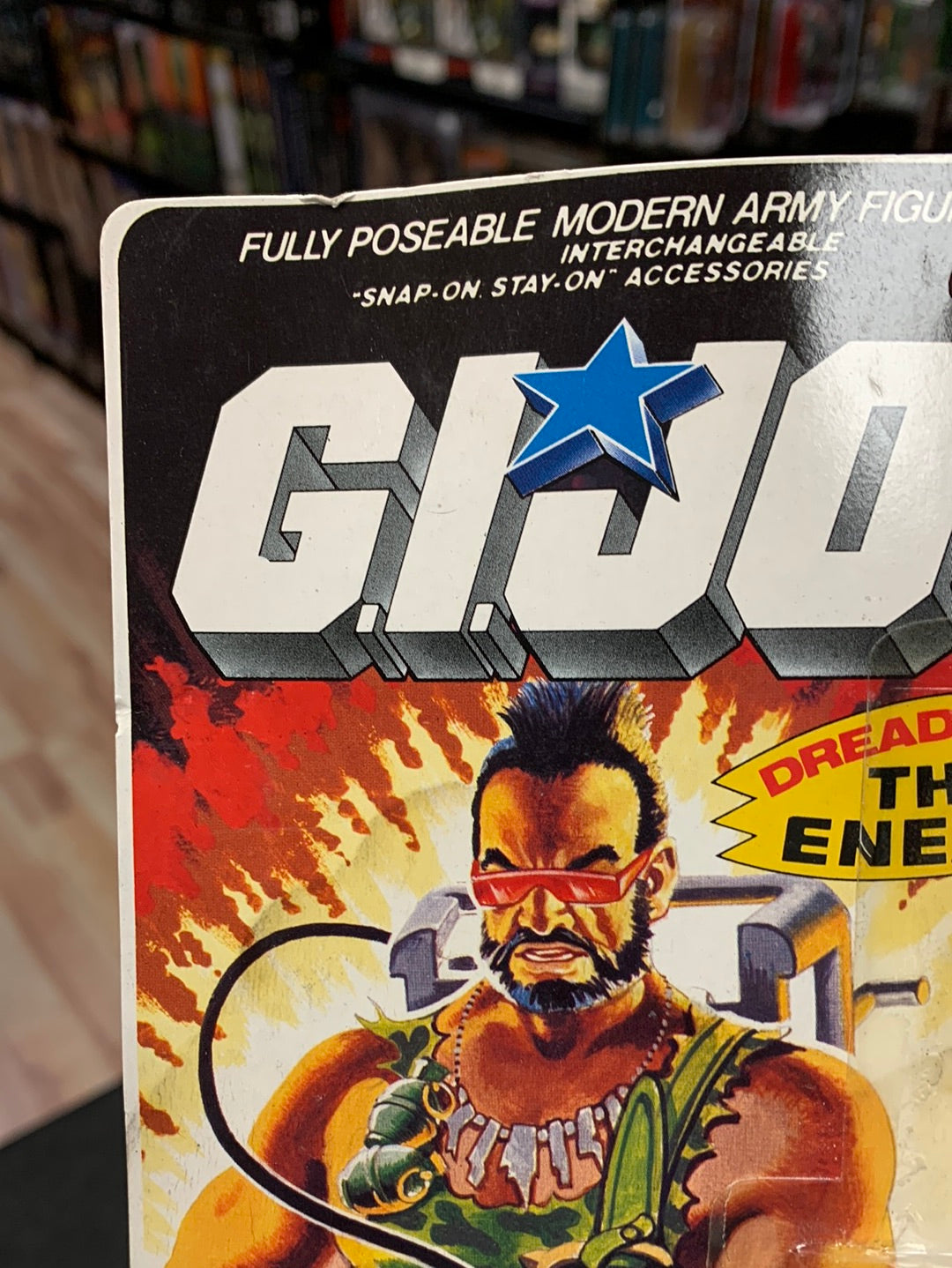 Dreadnok Ripper (Vintage GI Joe, FunSkool India) Sealed product image 2, provided for visual reference and product detail