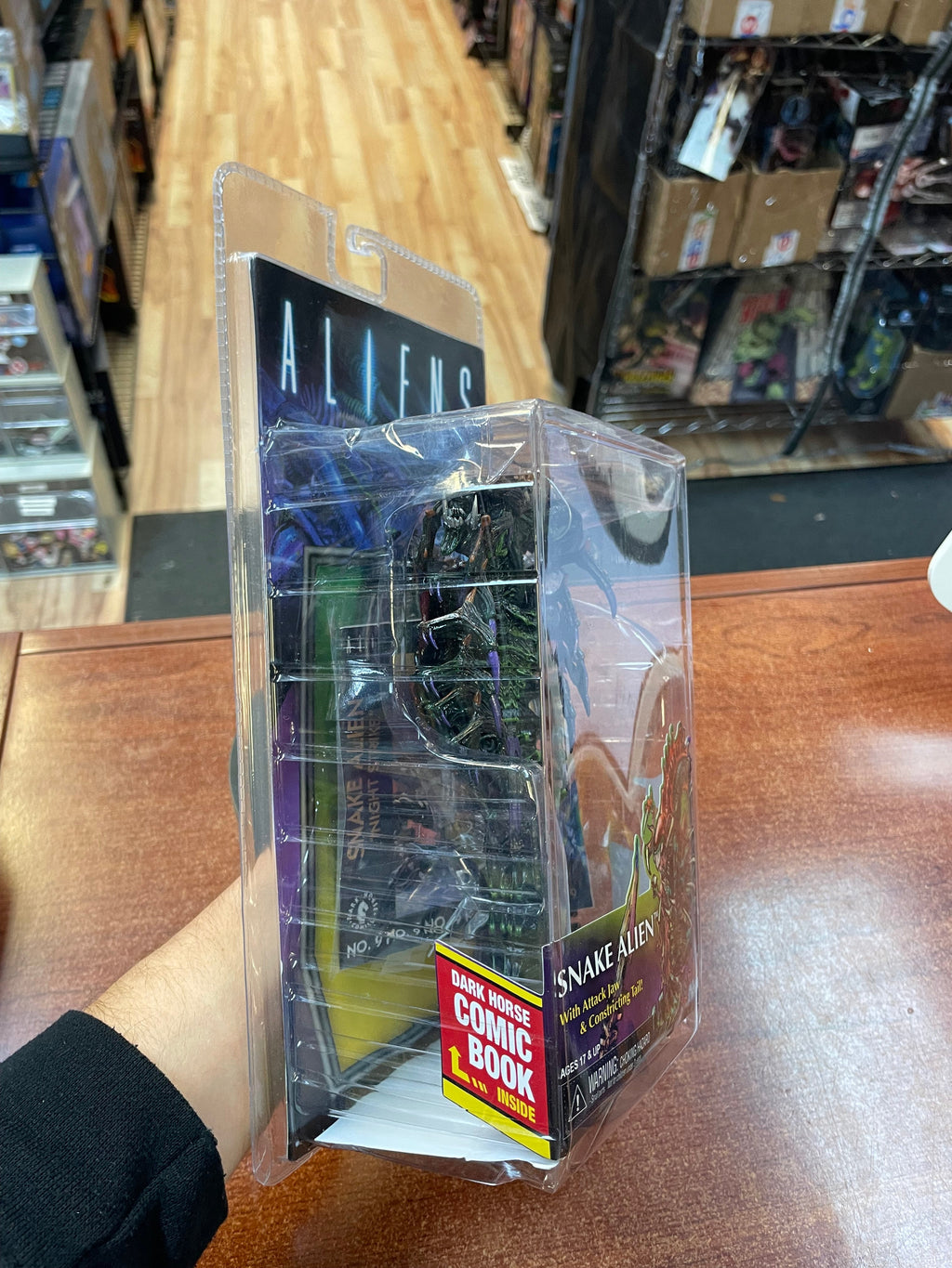 Snake Alien (Aliens, NECA) **SEALED** product image 4, provided for visual reference and product detail review