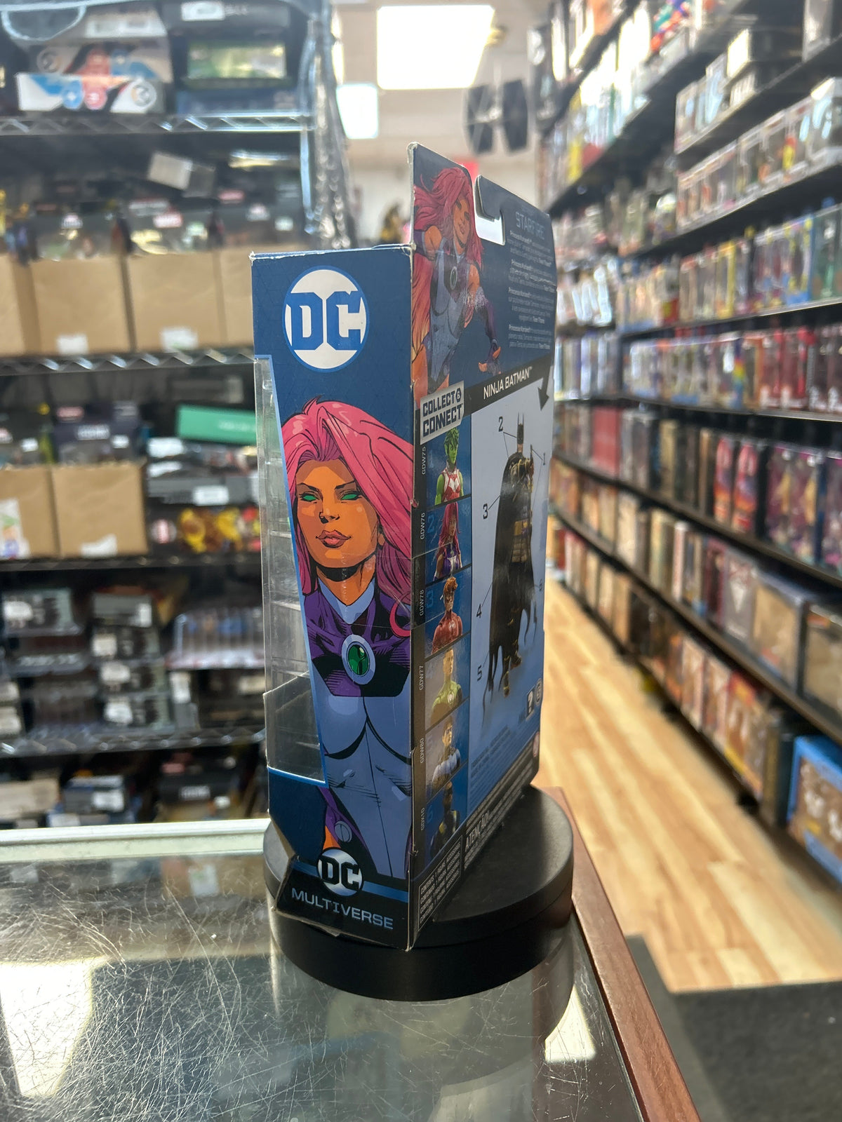 Starfire -BAF Ninja Batman- (DC Multiverse, Mattel) **SEALED** product image 5, provided for visual reference and product