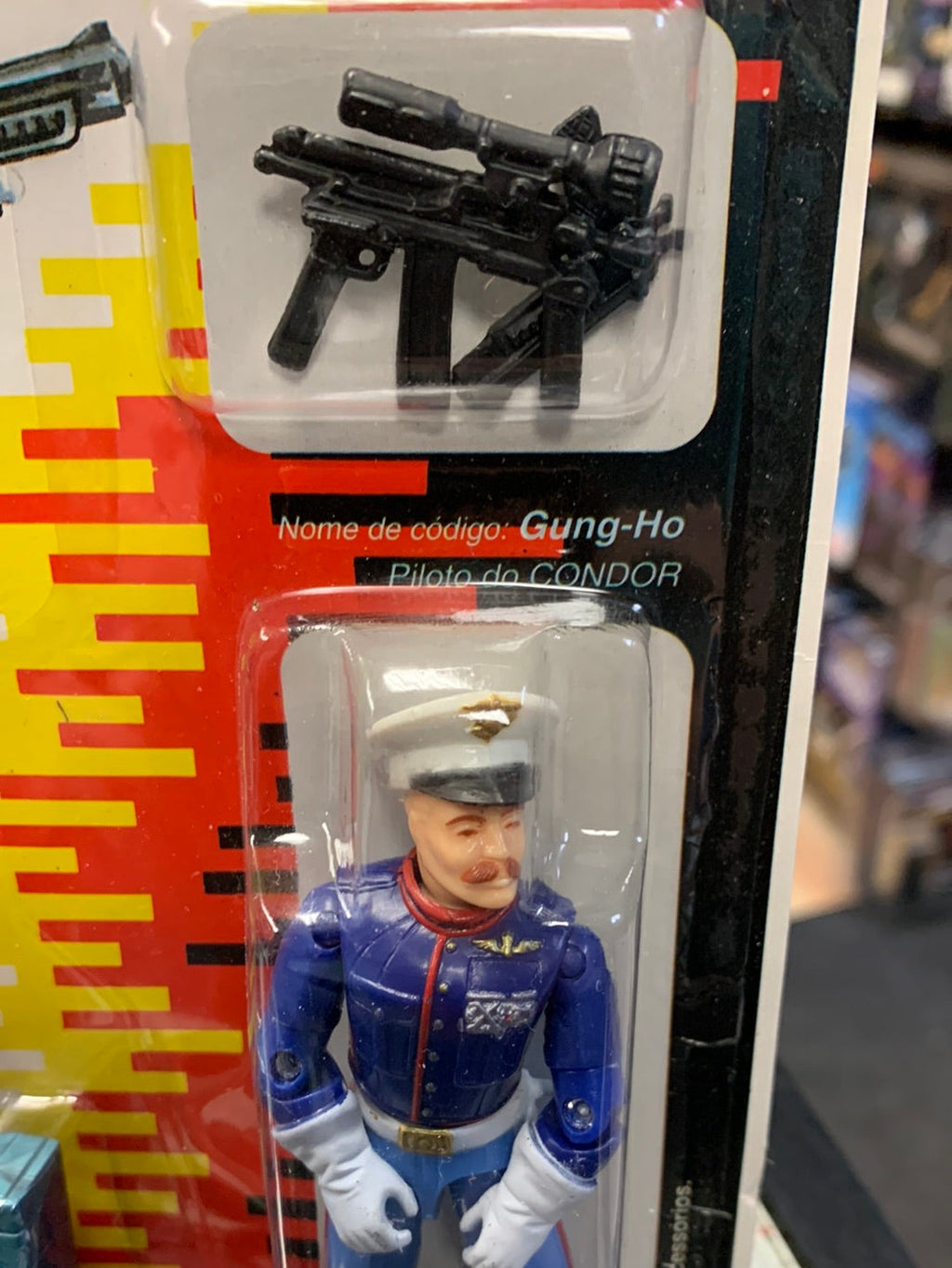 Gung Ho (Vintage GI Joe Estella Brazil, Commandos Em Acao) Sealed product image 6, provided for visual reference and product