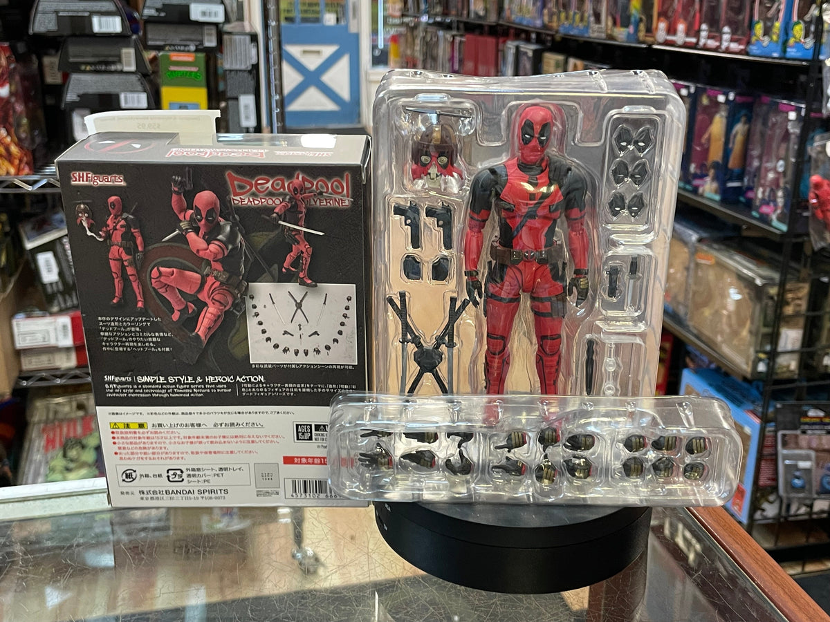 Deadpool -& Wolverine Movie-(Marvel, Bandai SH Figuarts) *COMPLETE* product image 1, provided for visual reference and