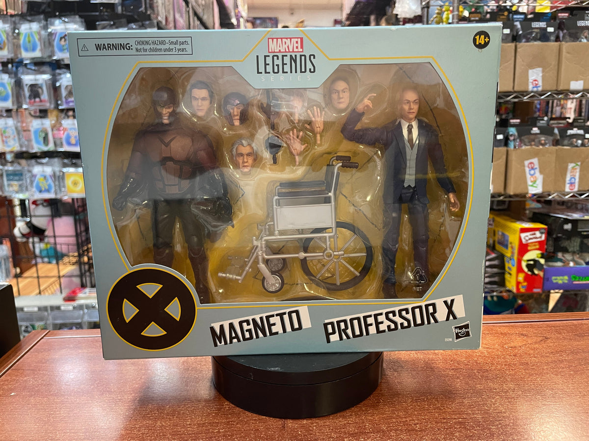 Magneto & Professor X (Marvel Legends, Hasbro) *SEALED* product image 1, provided for visual reference and product detail