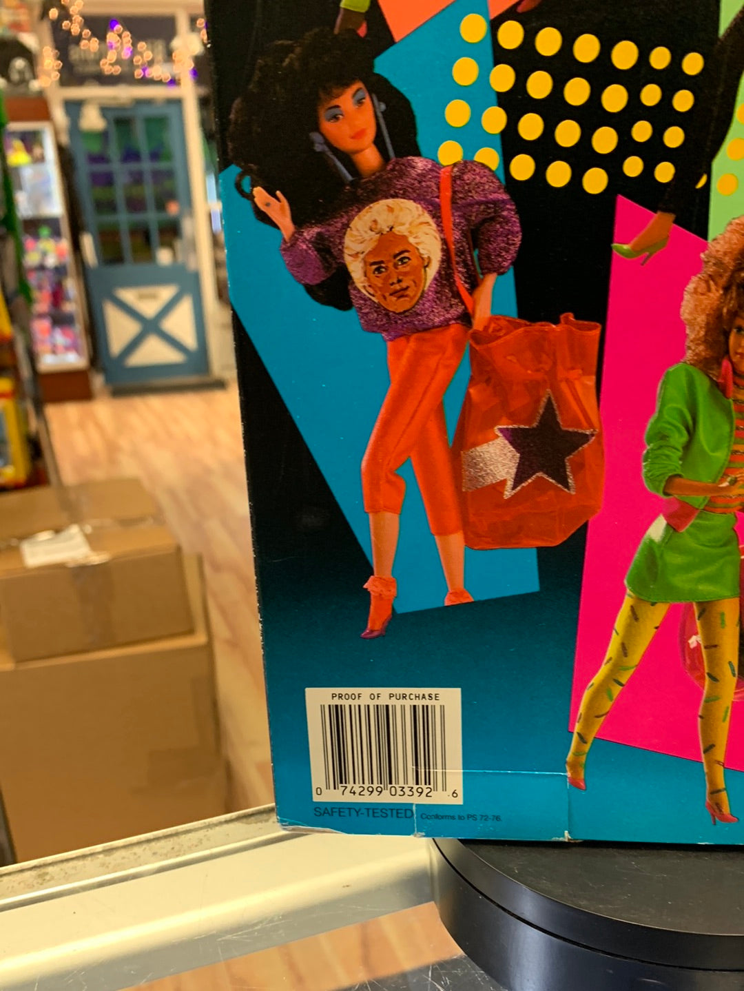 Rockers Orange Jump Suit 3392 (Vintage Barbie, Mattel) Sealed product image 9, provided for visual reference and product