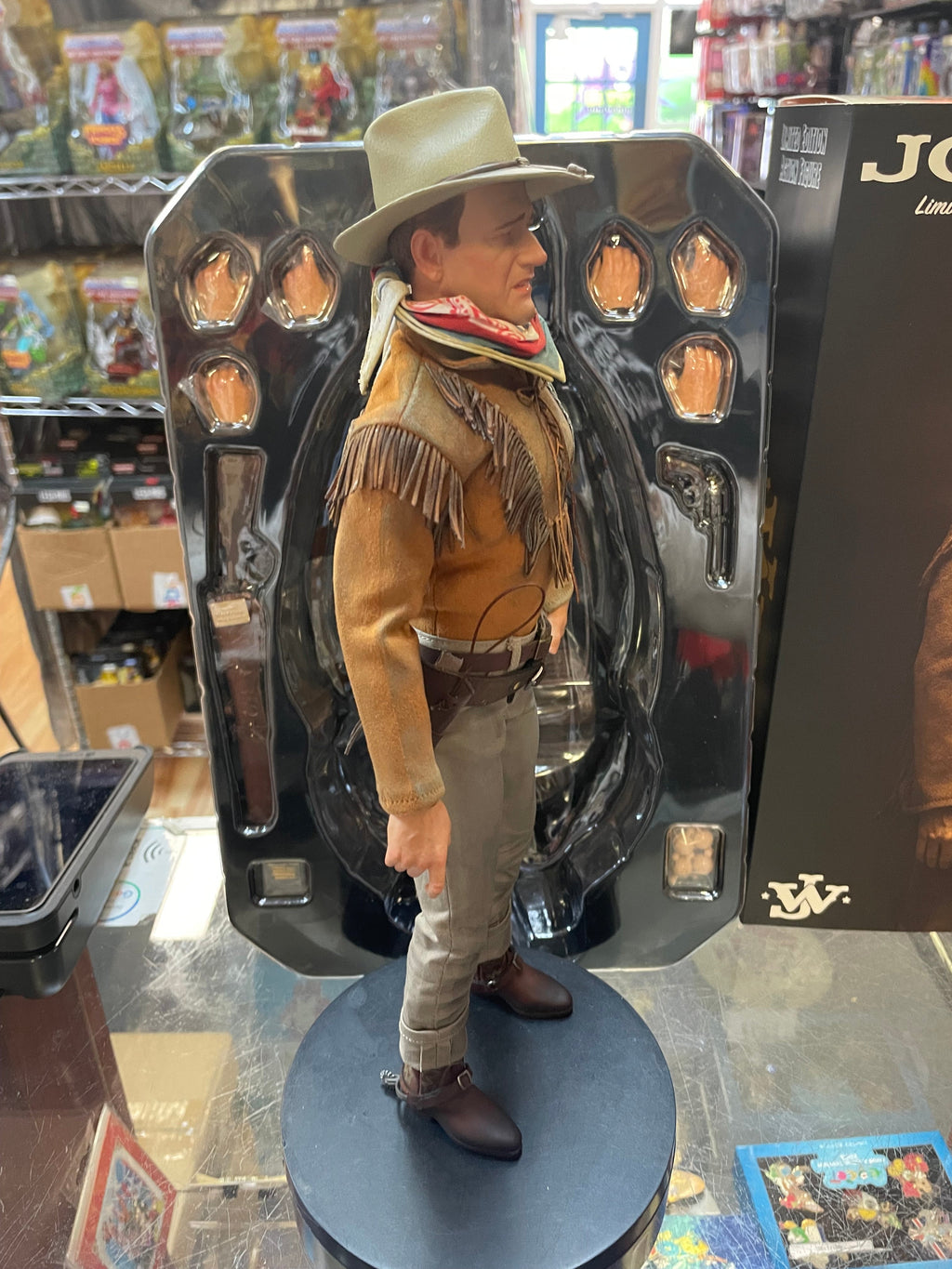 John Wayne The Duke Limited Edition 1/6 Scale (Kaustic Plastik, Infinite Statue) COMPLETE product image 4, provided for