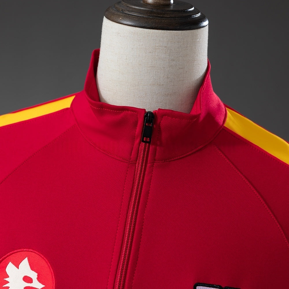 AS Roma Windbreaker 1988-1989 Red Football Soccer Jacket product image 7