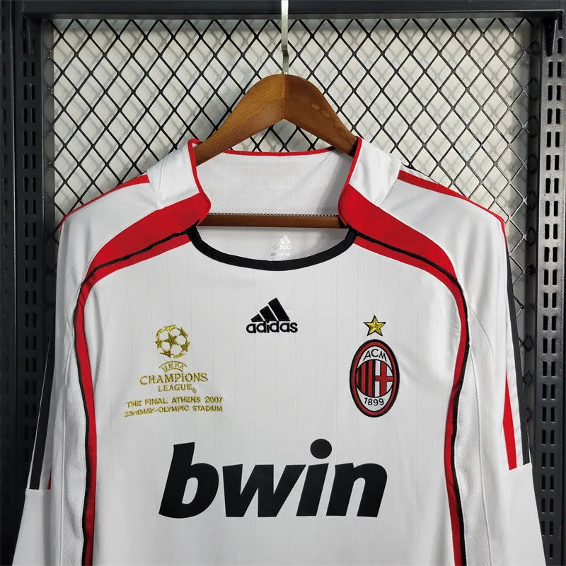 AC Milan Jersey Away Kit 2006 2007 Retro Long Sleeves product image 3