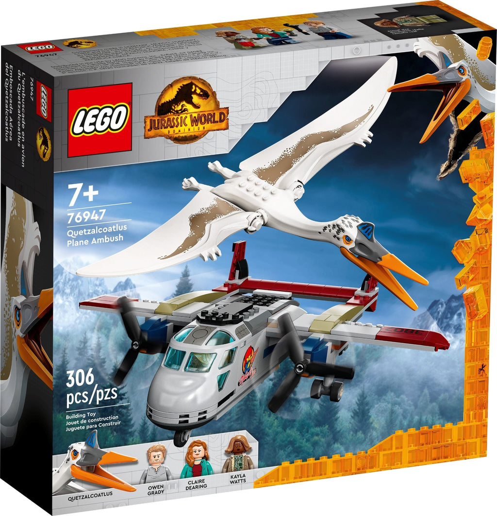 76947 LEGO Jurassic World: Quetzalcoatlus Plane Ambush product image 2, provided for visual reference and product detail