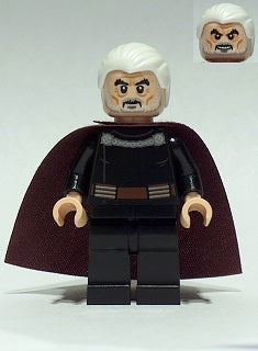 SW0472 Count Dooku - White Hair product image 1, provided for visual reference and product detail review