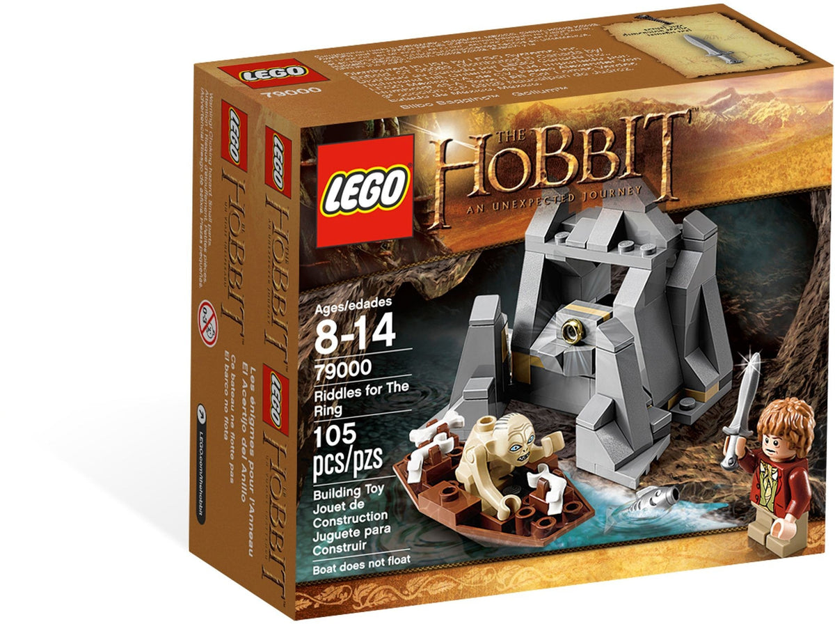 79000 The Hobbit Riddles for The Ring (Retired) (New Sealed) product image 1, provided for visual reference and product