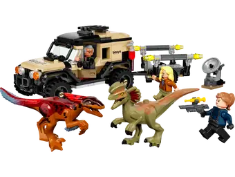 76951 Pyrorapter and Dilophosaurus Transport product image 3, provided for visual reference and product detail review