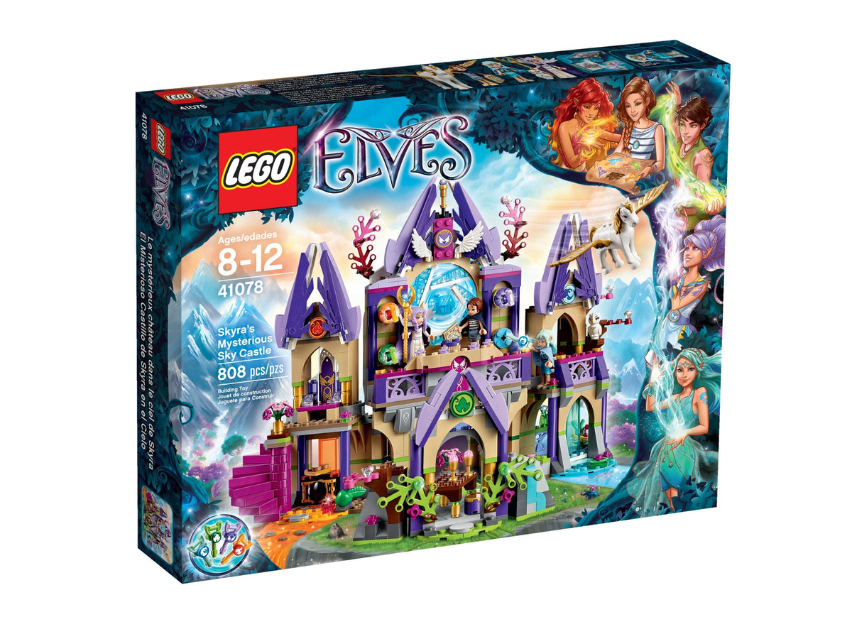 41078 Elves Skyra's Mysterious Sky Castle (Retired) (Certified Complete) product image 1, provided for visual reference and