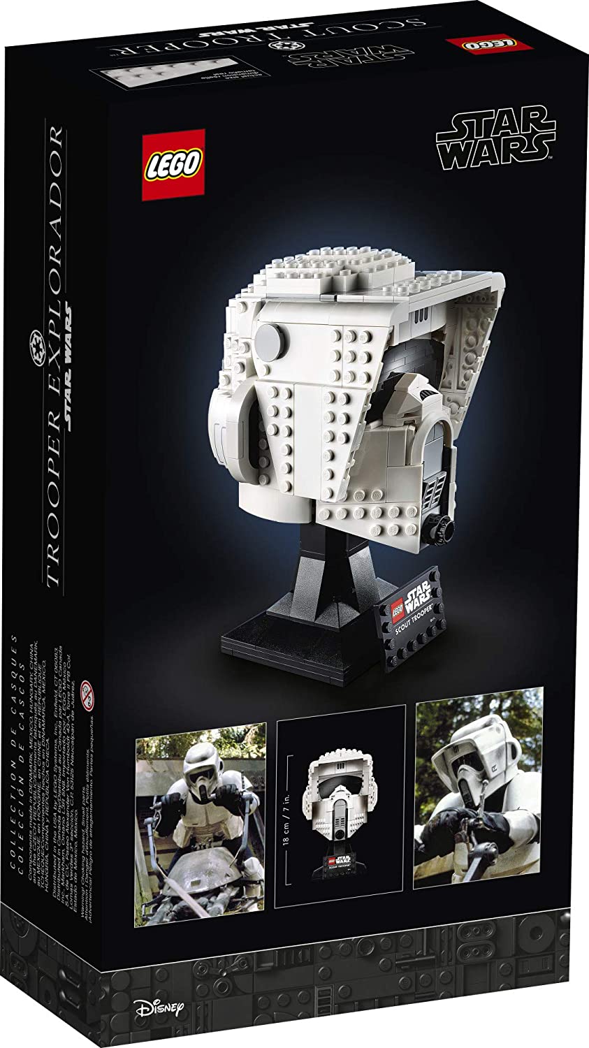 75305 LEGO Star Wars: Scout Trooper Bust (Retired) (New Sealed) product image 2, provided for visual reference and product